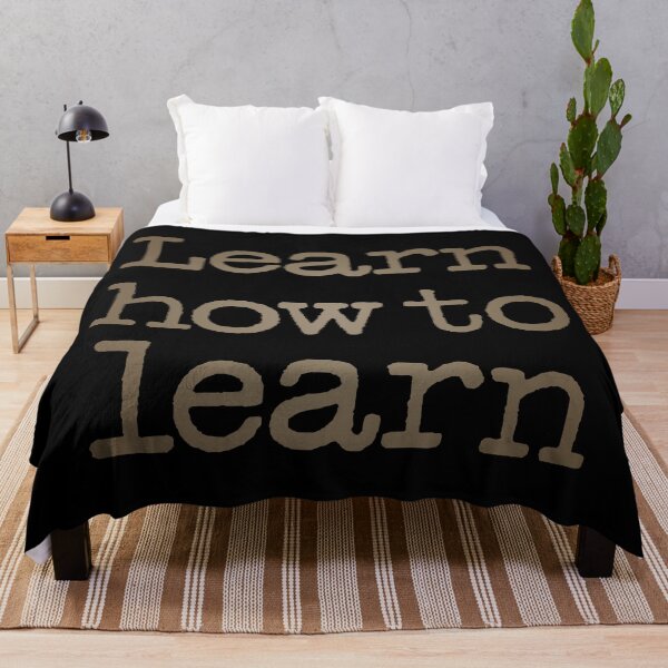 Item preview, Learn how to learn v.8 designed and sold by x1brett.