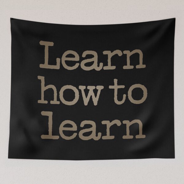 Item preview, Learn how to learn v.8 designed and sold by x1brett.