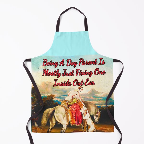 Item preview, Dog Parent Lady on horseback patting her dog by Alfred De Dreux  designed and sold by KellysComColors.