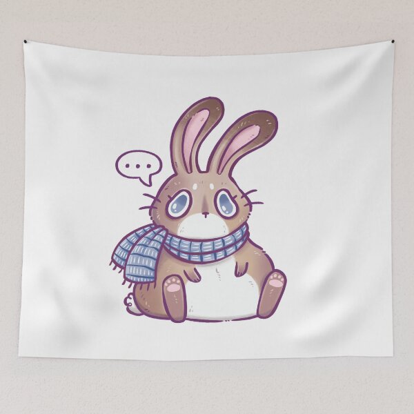 Item preview, Speechless Bunny designed and sold by kattvalk.