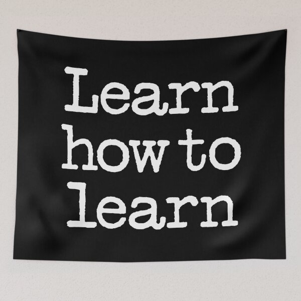 Item preview, Learn how to learn v.9 designed and sold by x1brett.