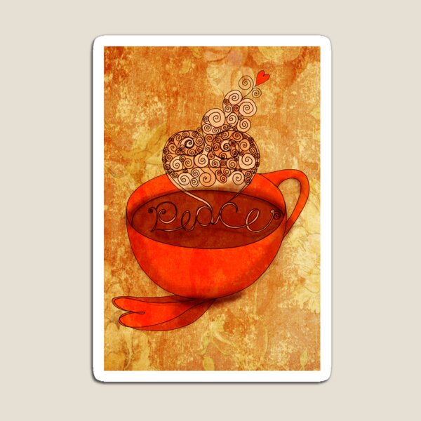 What my Coffee says to me - December 16, 2012 Magnet