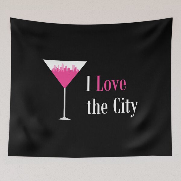 Item preview, I Love the City - Pink  designed and sold by kabatnolvis4.