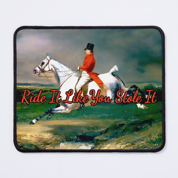 Item preview, Ride it like you stole it. The Hunter by Alfred De Dreux  designed and sold by KellysComColors.