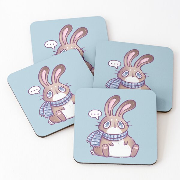 Item preview, Speechless Bunny Blue designed and sold by kattvalk.