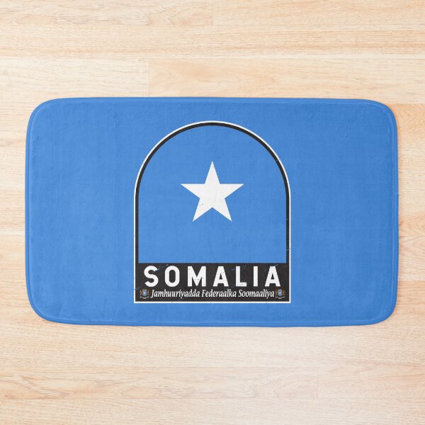 Item preview, Somalia Flag Emblem Distressed Vintage designed and sold by KrisSidDesigns.