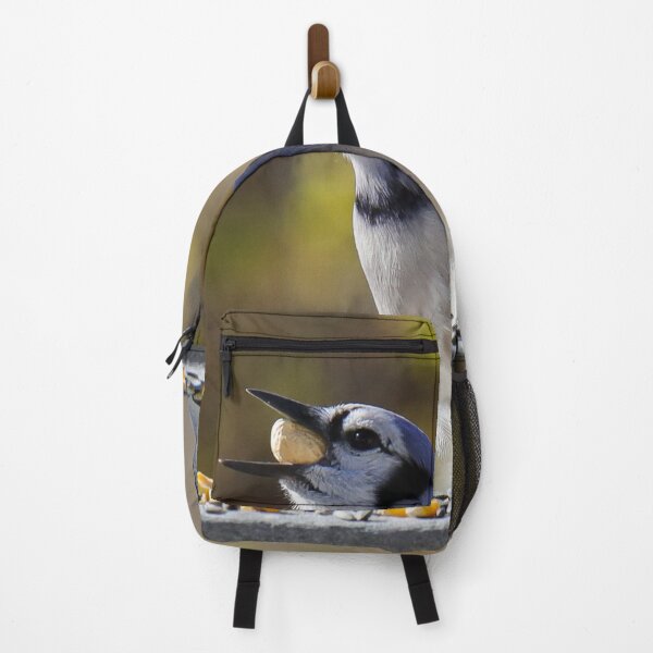 Item preview, A Blue Jay Swallowing A Peanut designed and sold by FreelanceJim.