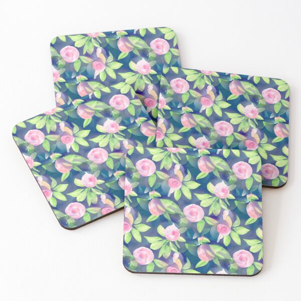 Item preview, Pastel floral abstract pattern designed and sold by Mirarima.