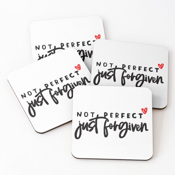 Item preview, Not Perfect Just Forgiven Christian Faith designed and sold by Rowena Jones.