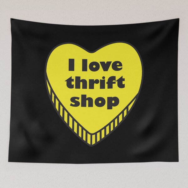 Item preview, I Love Thrift Shop Heart  designed and sold by kabatnolvis4.