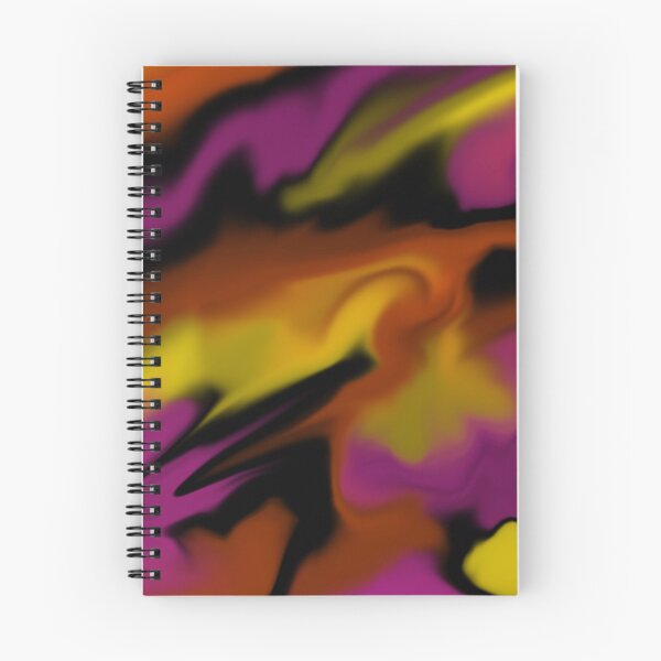 Item preview, Abstract 4 - Black, Pink, Orange and Yellow designed and sold by LAEC-Shop.