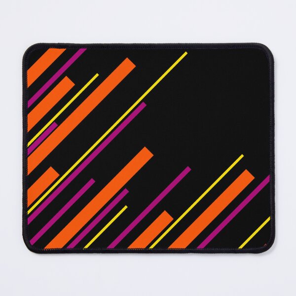 Item preview, Diagonals - Black, Pink, Orange and Yellow designed and sold by LAEC-Shop.