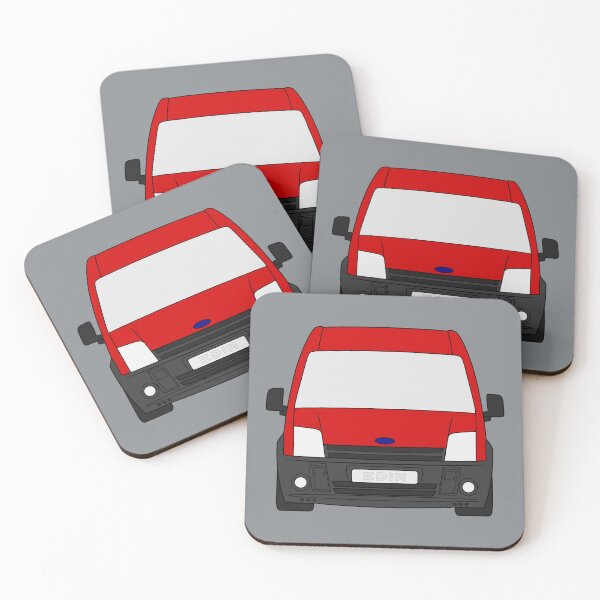 Item preview, Ford Transit Turneo Connect 2002-2009 red color designed and sold by EdimDesign.