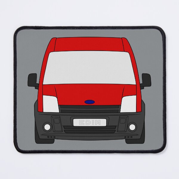 Item preview, Ford Transit Turneo Connect 2002-2009 red color designed and sold by EdimDesign.