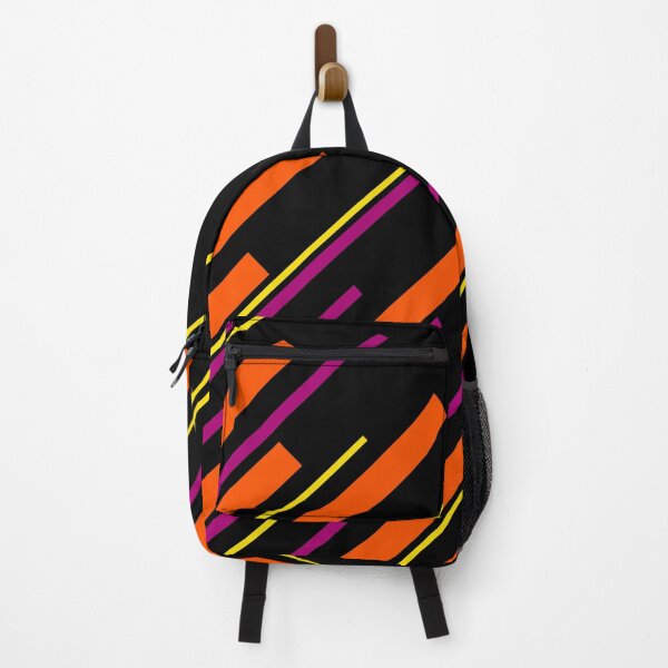 Item preview, Diagonals - Black, Pink, Orange and Yellow designed and sold by LAEC-Shop.