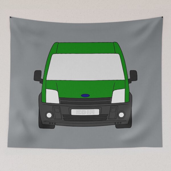 Item preview, Ford Transit Turneo Connect 2002-2009 green color designed and sold by EdimDesign.