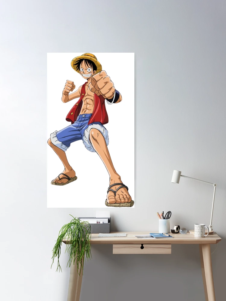 POSTER ANIME ONE PIECE LUFFY DECAL0070 –