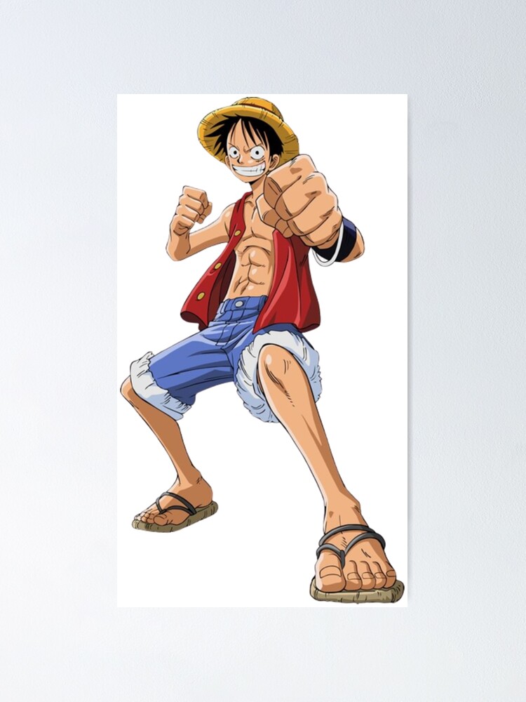 Um pôster para o anime one piece chamado one piece