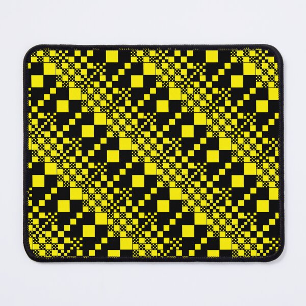 Item preview, Checked, Checks - Black and Yellow  designed and sold by LAEC-Shop.