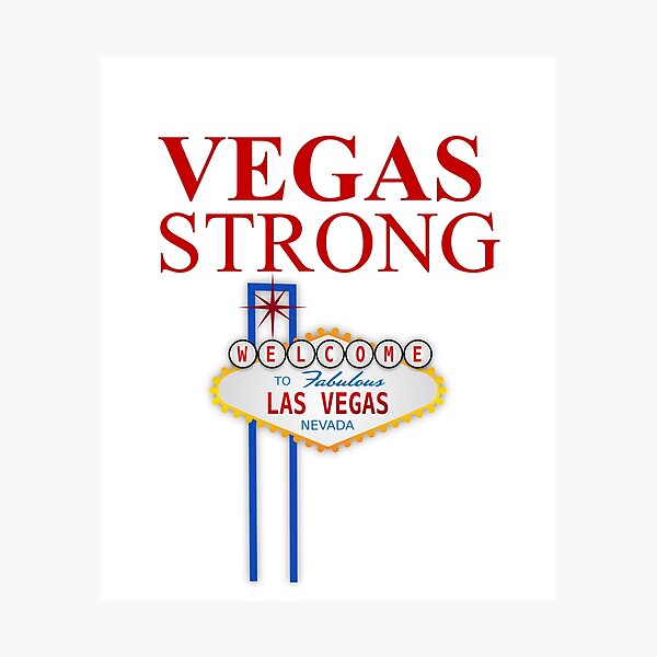 Las Vegas Strong Wall Art | Redbubble
