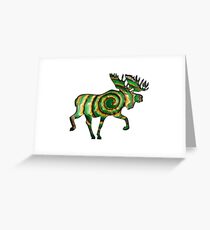 Trippy Haze Greeting Card