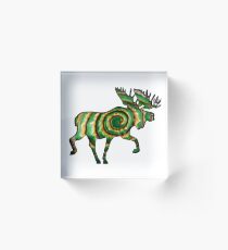 Trippy Haze Acrylic Block