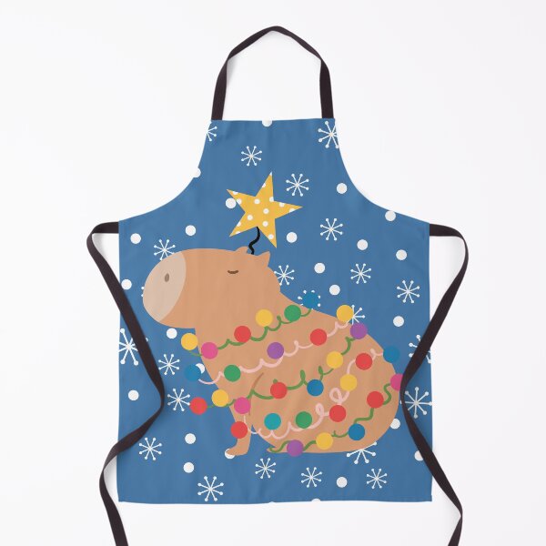 Item preview, Capybara Christmas Tree designed and sold by Lulupainting.