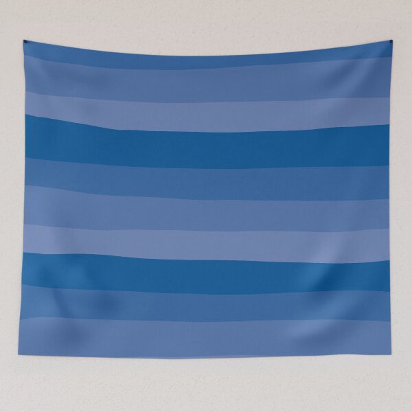 Item preview, Uneven Stripes - Blue designed and sold by LAEC-Shop.