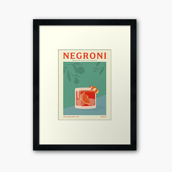 Item preview, Negroni designed and sold by MurellosArt.