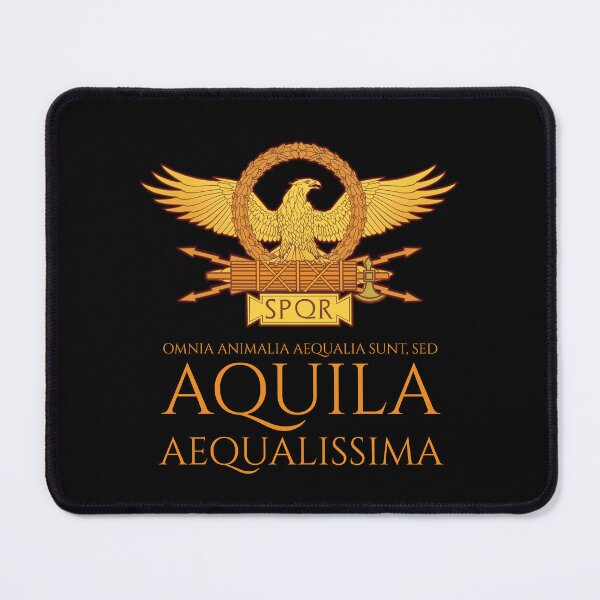 Item preview, All animals are equal, but the eagle is the most equal - SPQR - Ancient Roman History - Classical Latin designed and sold by Styrman.
