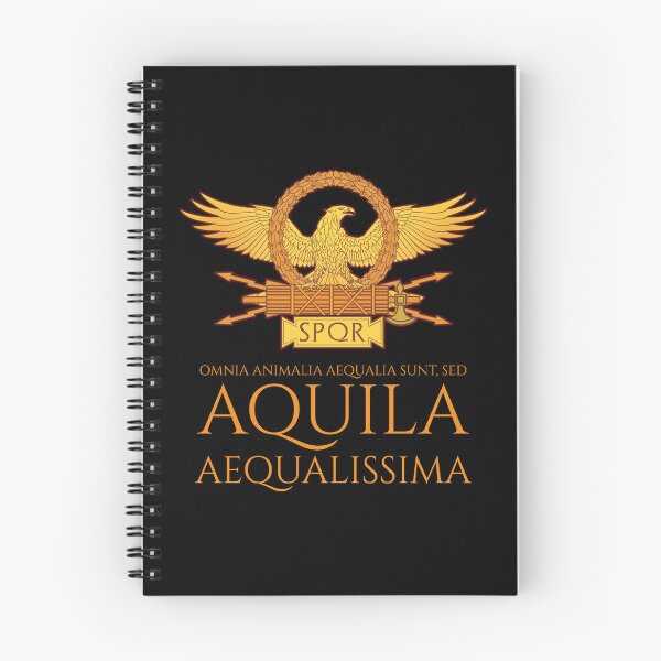 Item preview, All animals are equal, but the eagle is the most equal - SPQR - Ancient Roman History - Classical Latin designed and sold by Styrman.