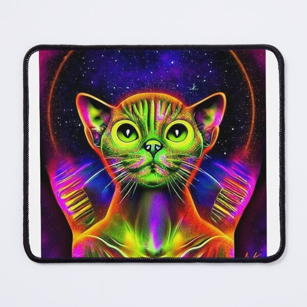 Item preview, Funny Enlightened Cat designed and sold by Planetporridge.