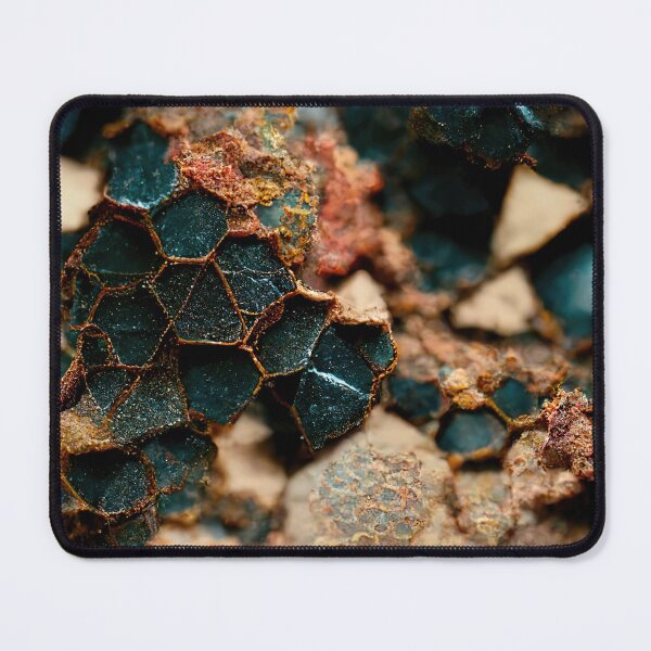 Item preview, Encrusted surface with strange geological structures designed and sold by Stepan Melnikov | Midpatterns.