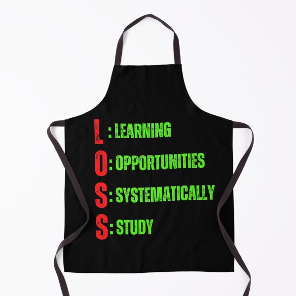 Item preview, L.O.S.S - Learning Opportunities Systematically Study , ACRONYM STYLED affirmation TSHIRTS AND STICKERS designed and sold by Pugnaciousprint.