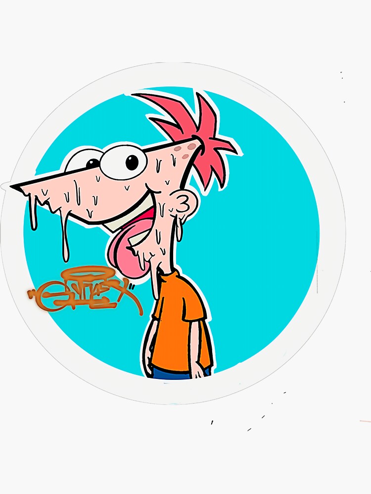 Phineas And Ferb 4 Sticker For Sale By Hendrikwulf Redbubble