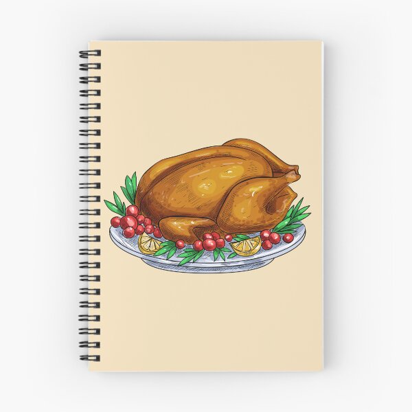 Item preview, Roast Turkey with Cranberry and Orange Glaze designed and sold by Alicia Chee.
