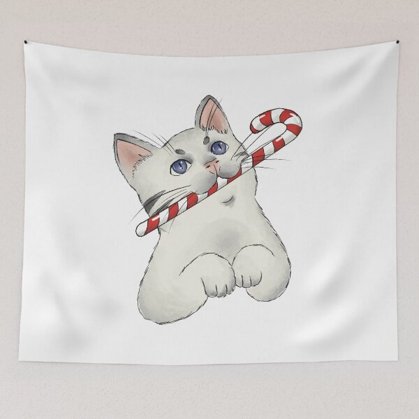 Item preview, Christmas cat designed and sold by lapsuss.