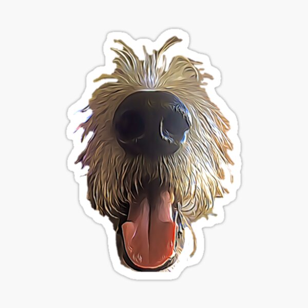 You Gonna Share That? - Irish Wolfhound Version Sticker