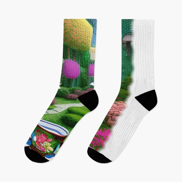 Item preview, Tea in garden Flower designed and sold by entrys.