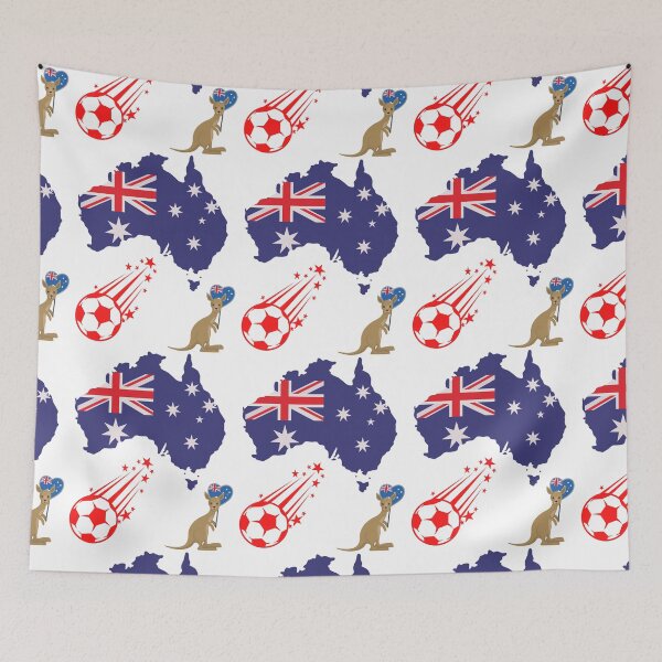 Item preview, Bandera del mapa de Australia designed and sold by Tienda-Vane.