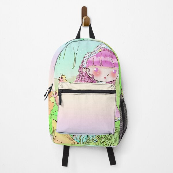 Item preview, Walking with a bunny _ Illustration designed and sold by Persephone Palapanidou.
