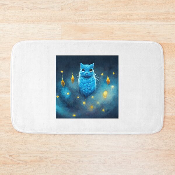 Item preview, Wizard Kitties HD blue background designed and sold by Arulsha.