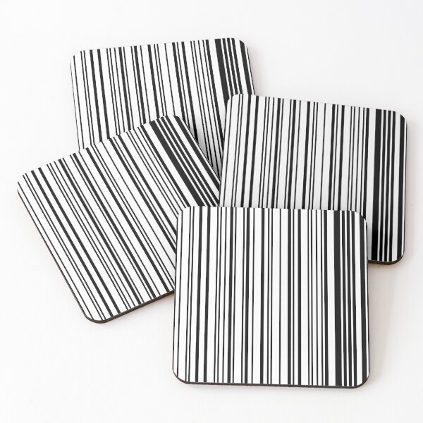Item preview, Angelina barcode pattern designed and sold by coverinlove.
