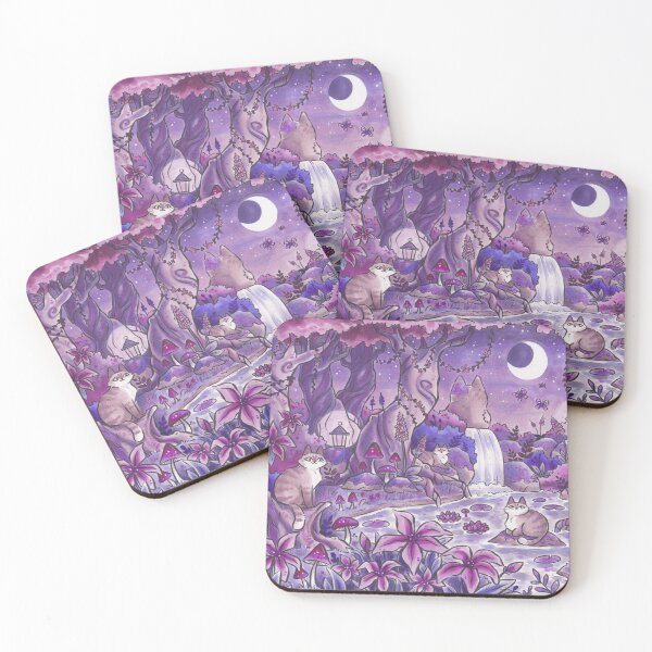 Item preview, Magical Cat Glade designed and sold by kattvalk.