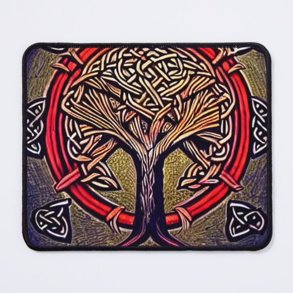 Item preview, Red Celtic Knot Work Tree designed and sold by SilverFrog.