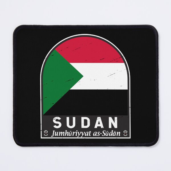 Item preview, Sudan Flag Emblem Distressed Vintage designed and sold by KrisSidDesigns.
