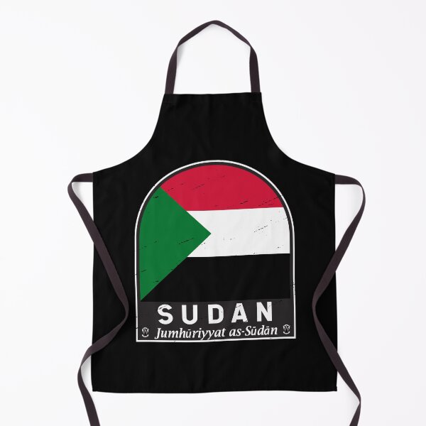 Item preview, Sudan Flag Emblem Distressed Vintage designed and sold by KrisSidDesigns.