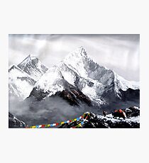 Panoramic View Of Everest Mountain Photographic Print