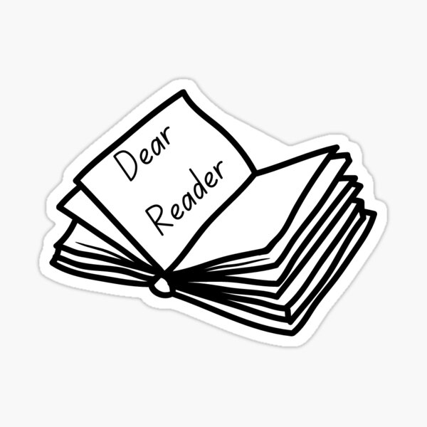 Item preview, Dear Reader designed and sold by LKfandomdesigns.