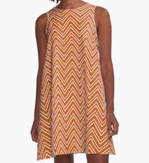 Texas Chevron Gameday Dress 5 A-Line Dress